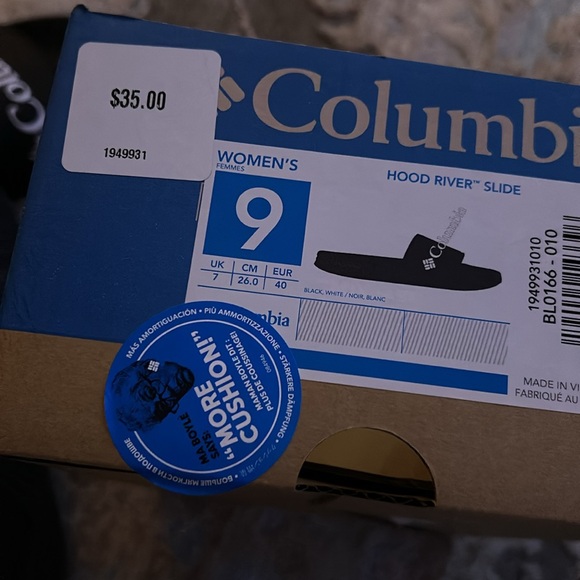 🤩❤️Brand new in box Columbia slides - Picture 4 of 4